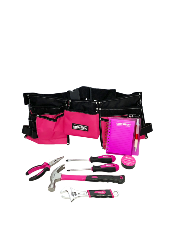 Tool belt "Basic XL" incl. tools Pink